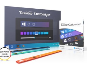 任务栏美化及透明工具-Ashampoo Taskbar Customizer