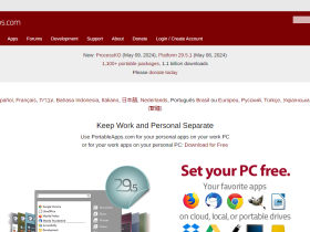 PortableApps-便携式软件下载网站