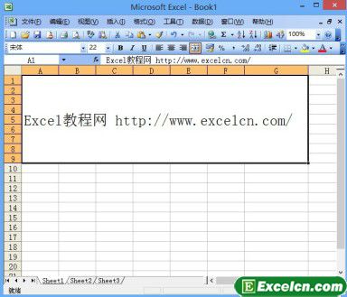 使用Excel2003“格式”工具栏设置字体第1张