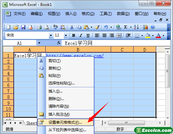 excel2003的自动换行在哪里第1张