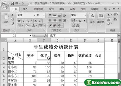 了解下Excel2007的单元格第1张