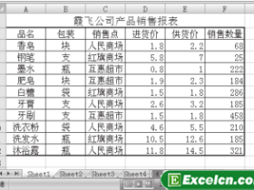 直接保存和另存为保存Excel文档