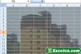 对Excel工作表设置工作表背景第3张