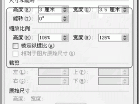 Excel2007中设置图形大小