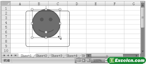 Excel2007中设置图形大小第2张