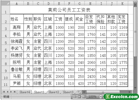 创建Excel数据透视表第1张