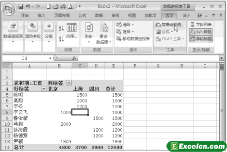Excel数据透视表创建数据透视图第1张