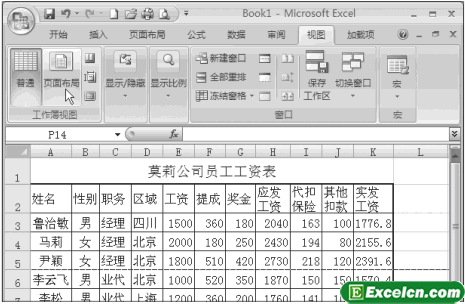 Excel2007分页预览第4张