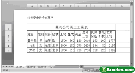 Excel2007分页预览第5张