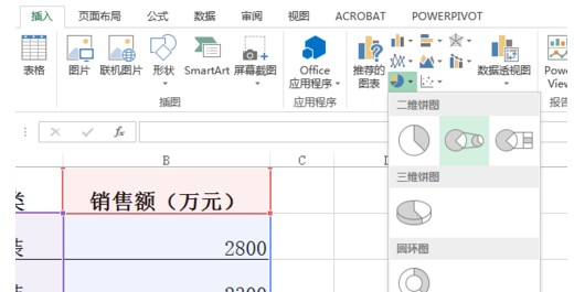 Excel中绘制的圆饼图第1张