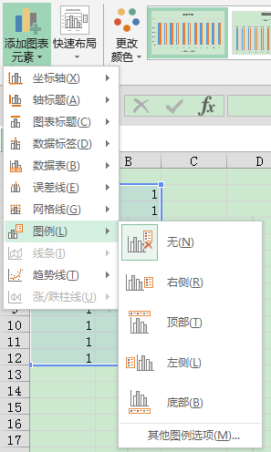 EXCEL2013  图表图例选项在哪第1张