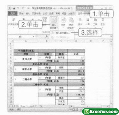 Excel2010中的切片器功能第2张