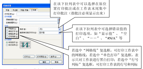 设置Excel工作表打印区域和可打印项第2张