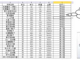 Excel分类汇总