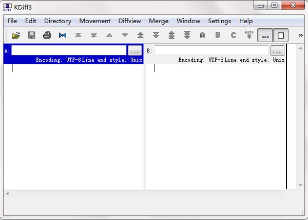 KDiff3-文件目录比较合并工具第1张