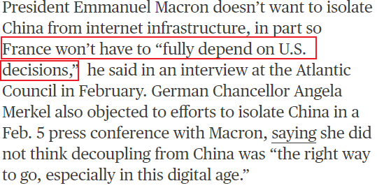 中国修了条网线，竟然把美国给逼急了。