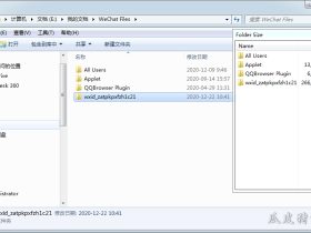FolderSize-资源管理器辅助插件，显示文件占用