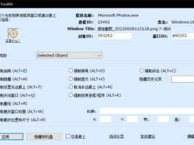 ForceToolkit-强制更改运行中的程序窗口或组件状态
