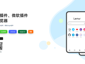 狐猴浏览器-支持谷歌Chrome插件、微软Edge插件的浏览器