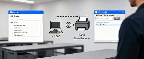适用于WindowsXP—Windows11跨系统共享打印机的方法