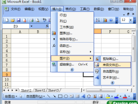 Excel2003如何插入自选图形