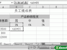 Excel2007的混合引用