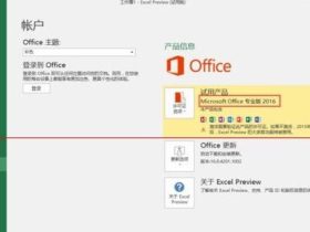 office 2016怎么查看版本