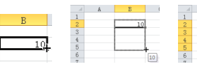 Excel2010自动填充数据