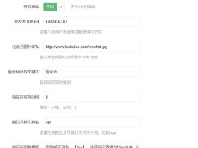 关注公众号获取验证码-WordPress插件