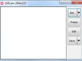 好用的 gif 动画录制/剪辑工具 –  GifCam