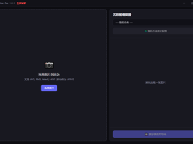 EXIF元数据编辑器-轻松修改照片拍摄信息与地理位置